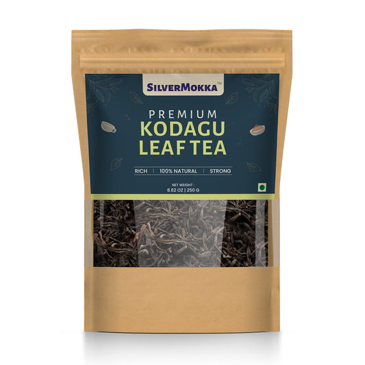 SilverMokka Original Kodagu Tea | Single Origin Tea | Kodagu Leaf Tea | Strong, Aromatic, Flavorful | CTC Premium Leaf Tea
