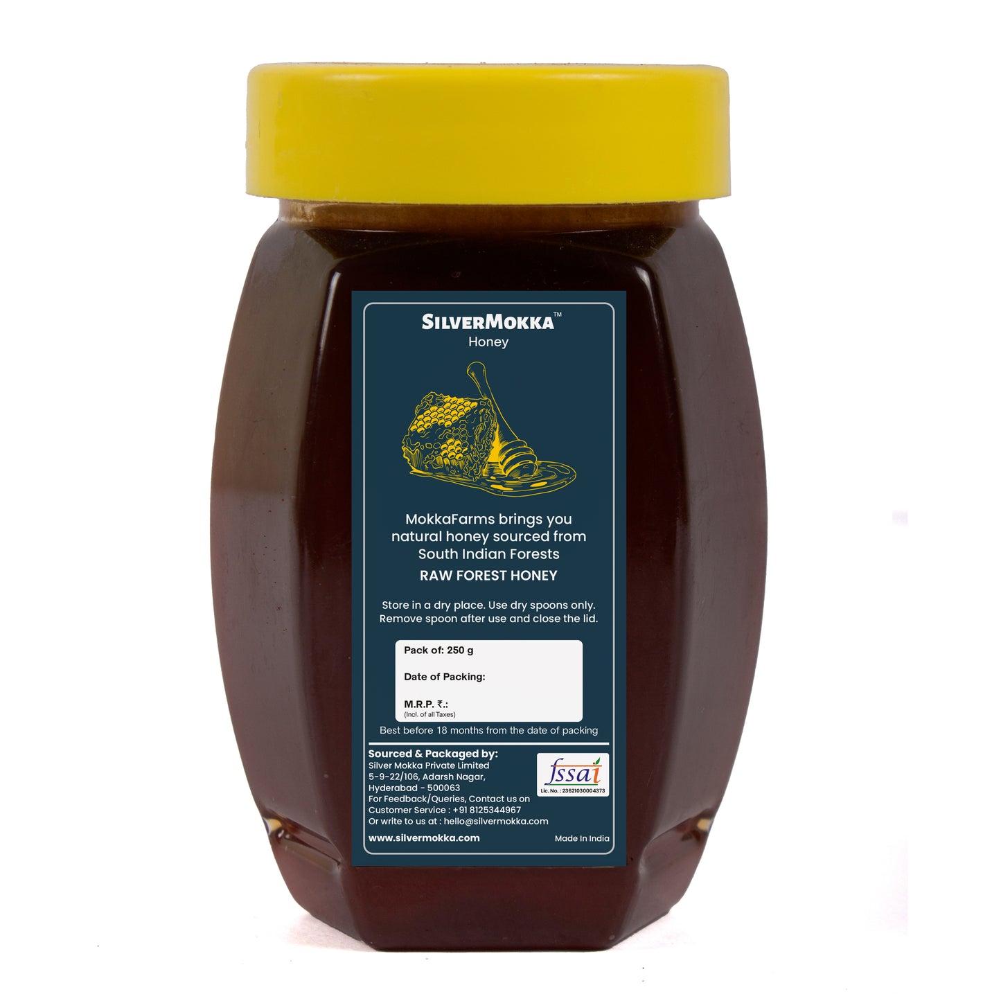 SilverMokka Raw Forest Honey |Estate Honey | Kodagu, Karnataka, India |