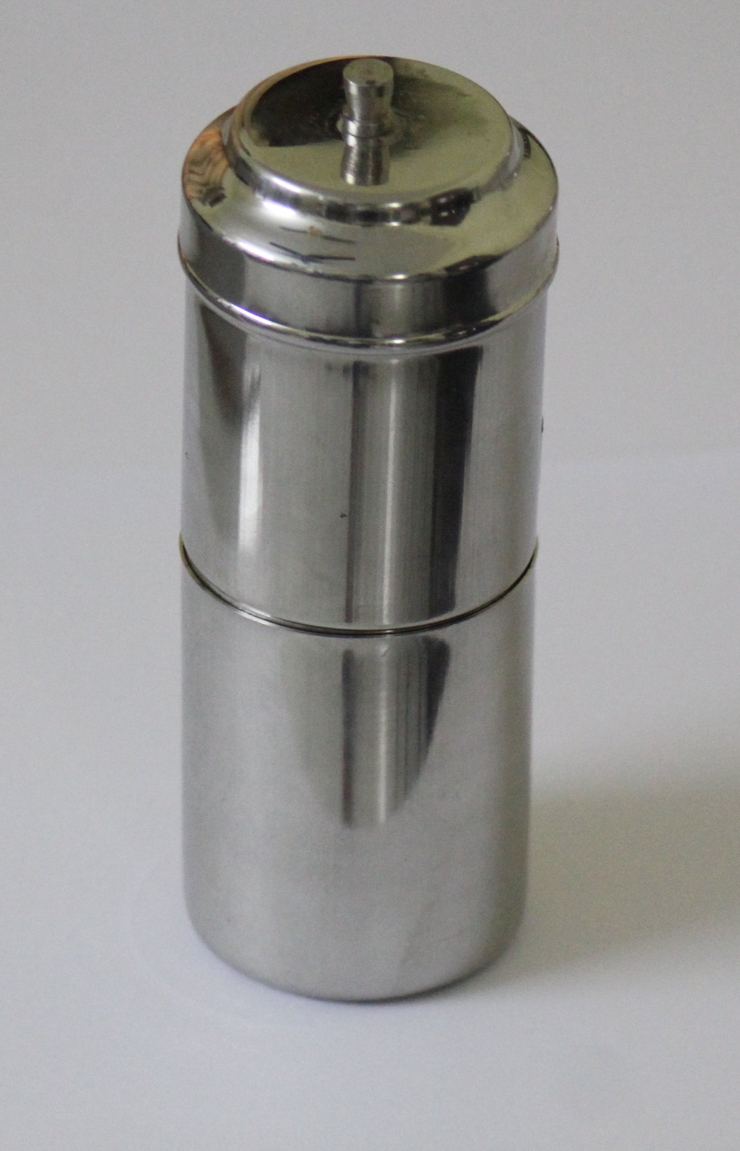 MOKKAFARMS South Indian Filter Coffee Maker 150 ML | 2-3 Cups, Mugs | Stainless Steel | Madras Kaapi | Kaapi Drip, Decoction Maker, Brewer, Drip Coffee, Percolator | Easy to Clean, Compact, Reusable |
