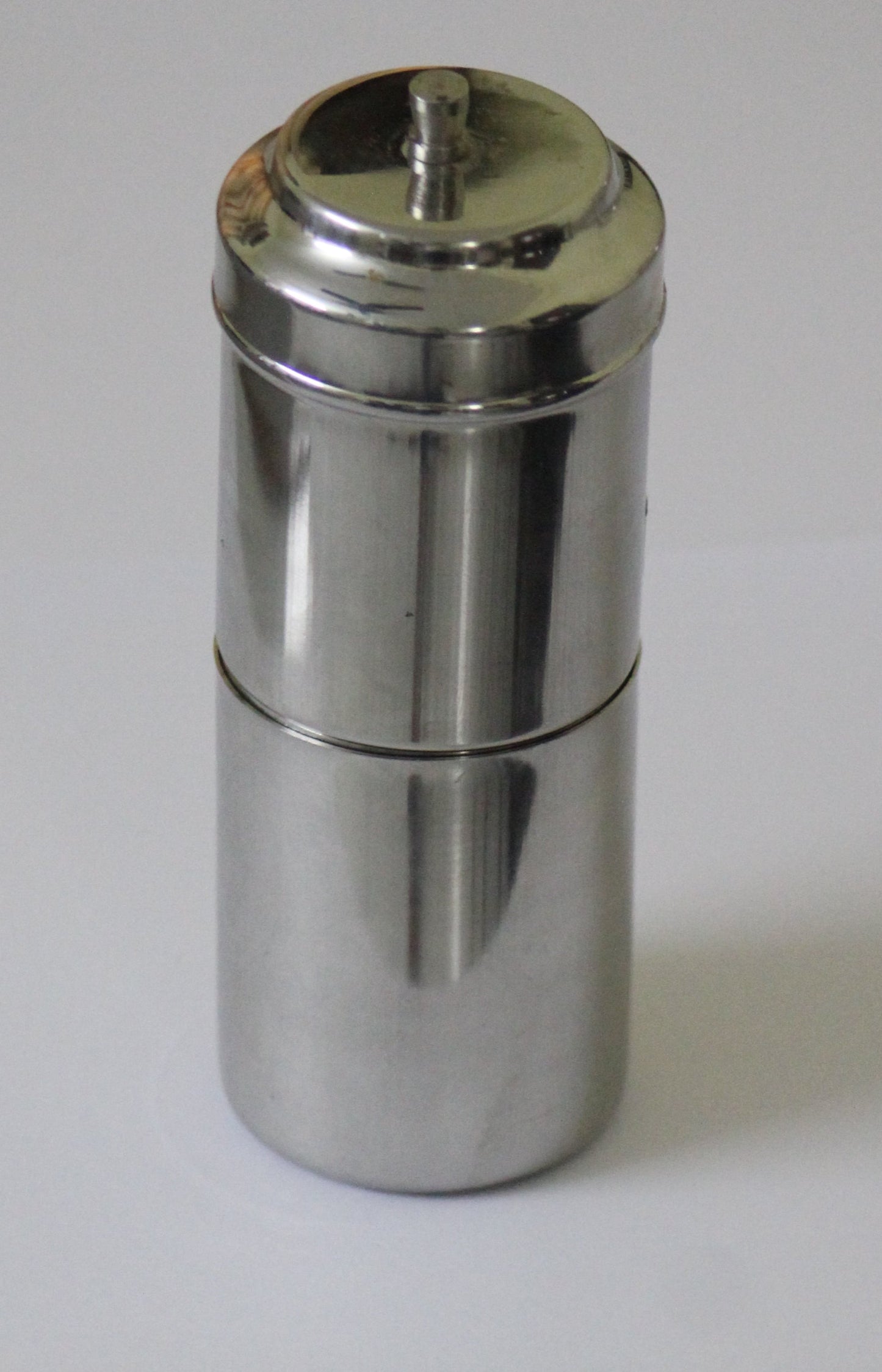 MOKKAFARMS South Indian Filter Coffee Maker 200 ML | 3-4 Cups, Mugs | Stainless Steel | Madras Kaapi | Kaapi Drip, Decoction Maker, Brewer, Drip Coffee, Percolator | Easy to Clean, Compact, Reusable |
